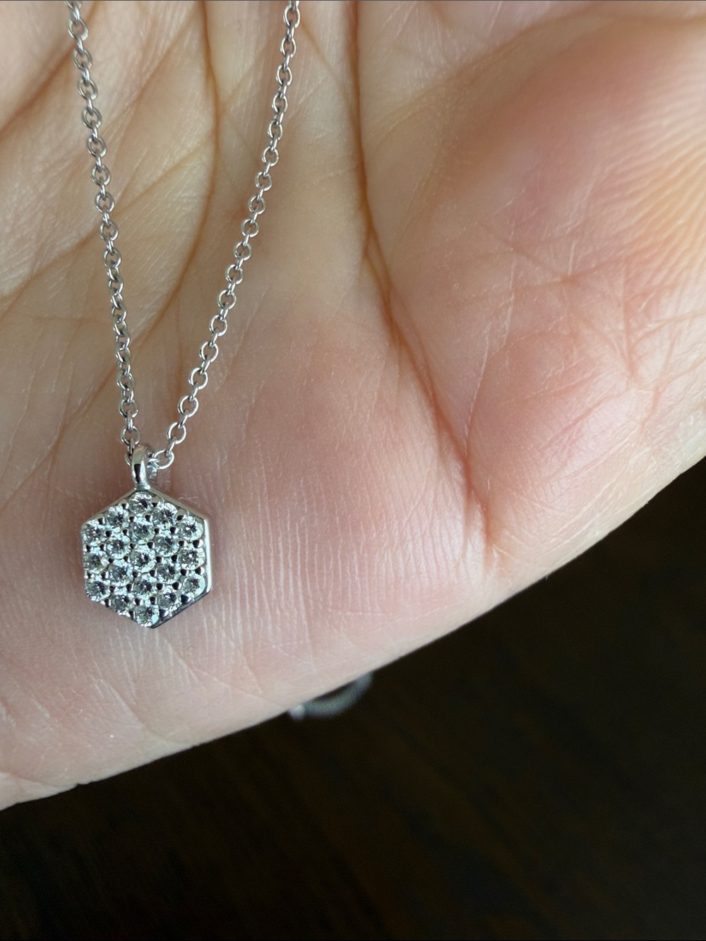 Maison Birks 18K White Gold Diamond Necklace - Picture 4 of 17
